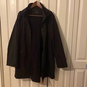 Reitmans 2XL Black Shell Jacket with Stretch